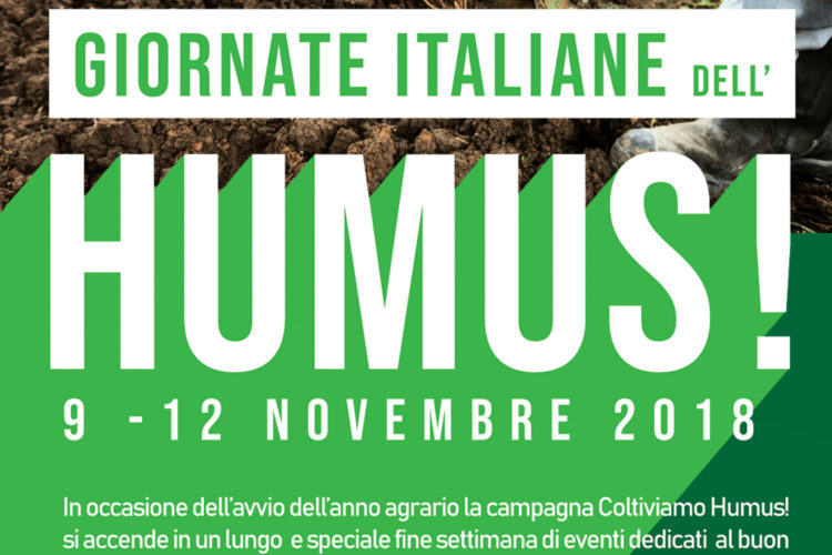 Giornate Italiane dell’Humus: 9-12 novembre